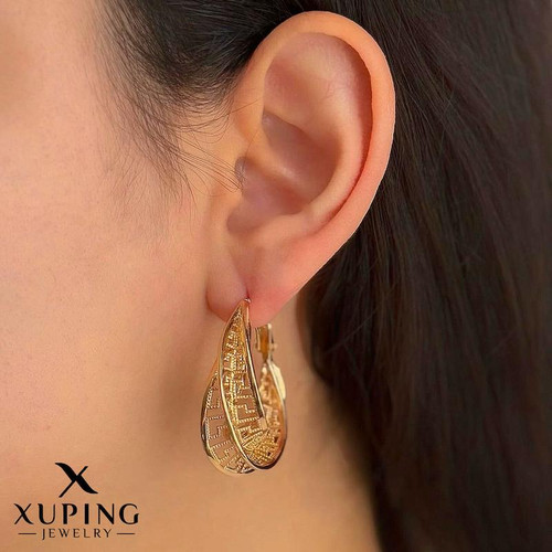 گوشواره ورساچه طرحطلا ژوپینگ