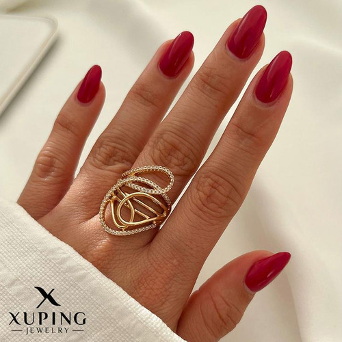 انگشتر نگیندار طرحطلا ژوپینگ